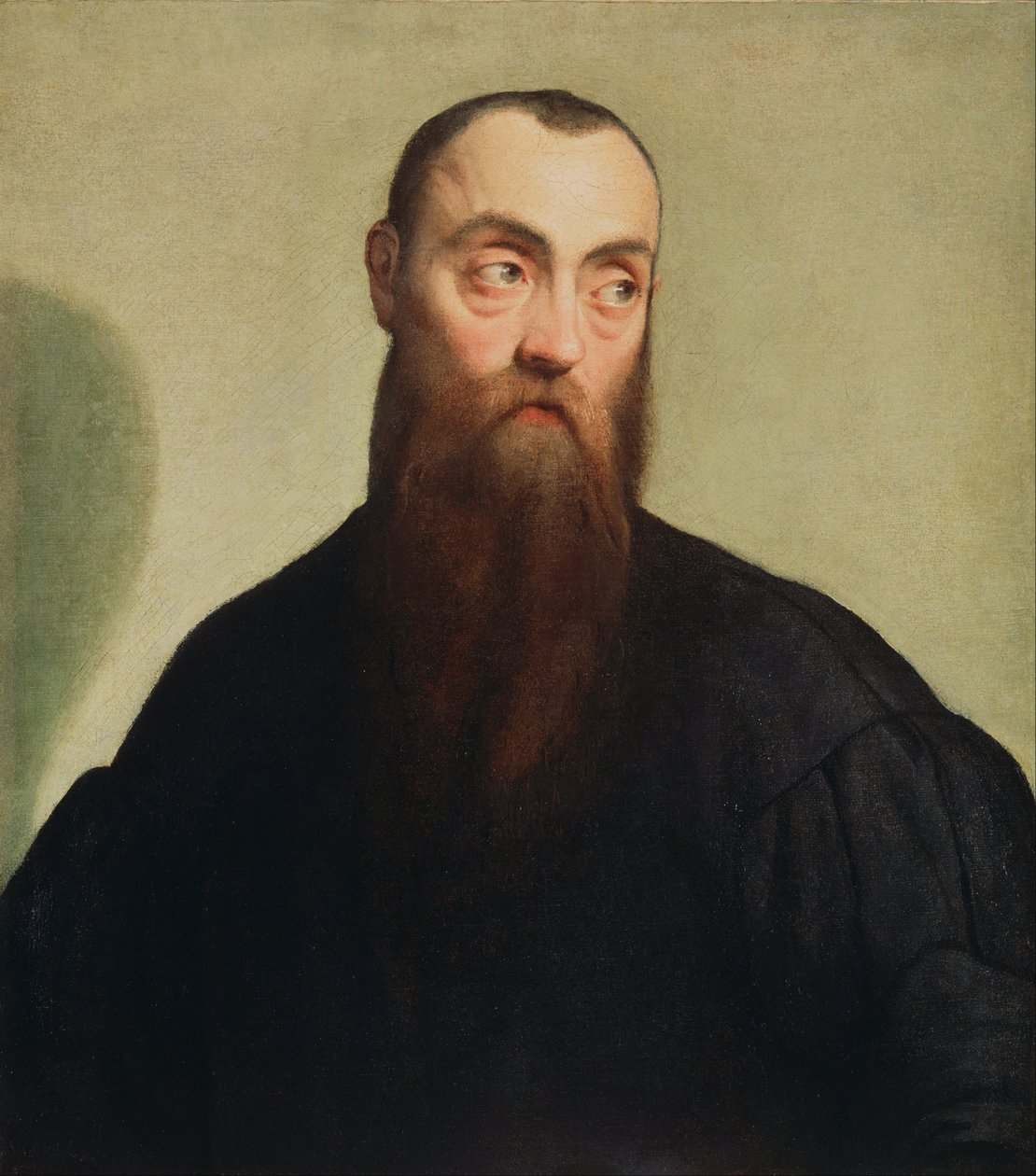 Retrato de un hombre con barba de Jacopo Bassano