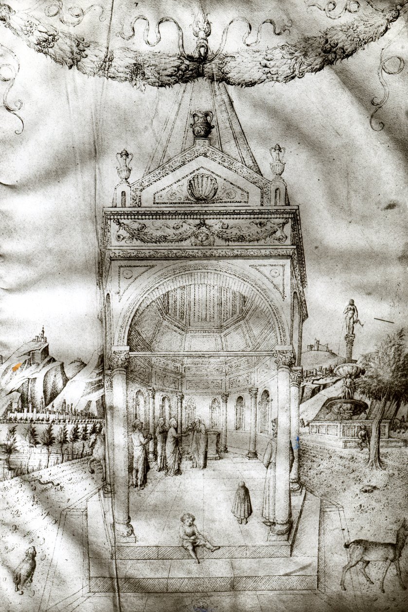 La Presentación en el Templo de Jacopo Bellini