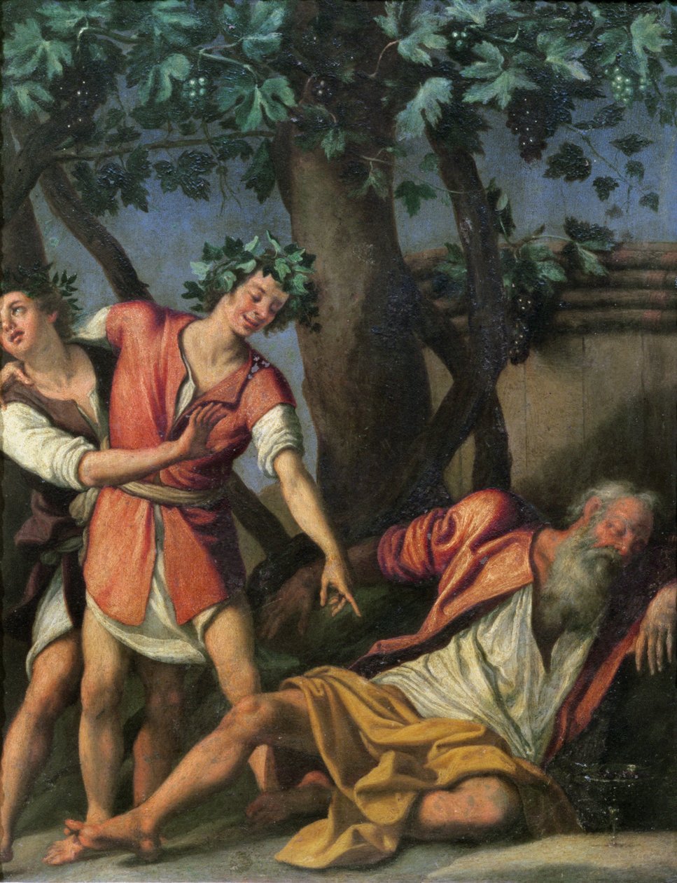 La embriaguez de Noé de Jacopo Chimenti Empoli