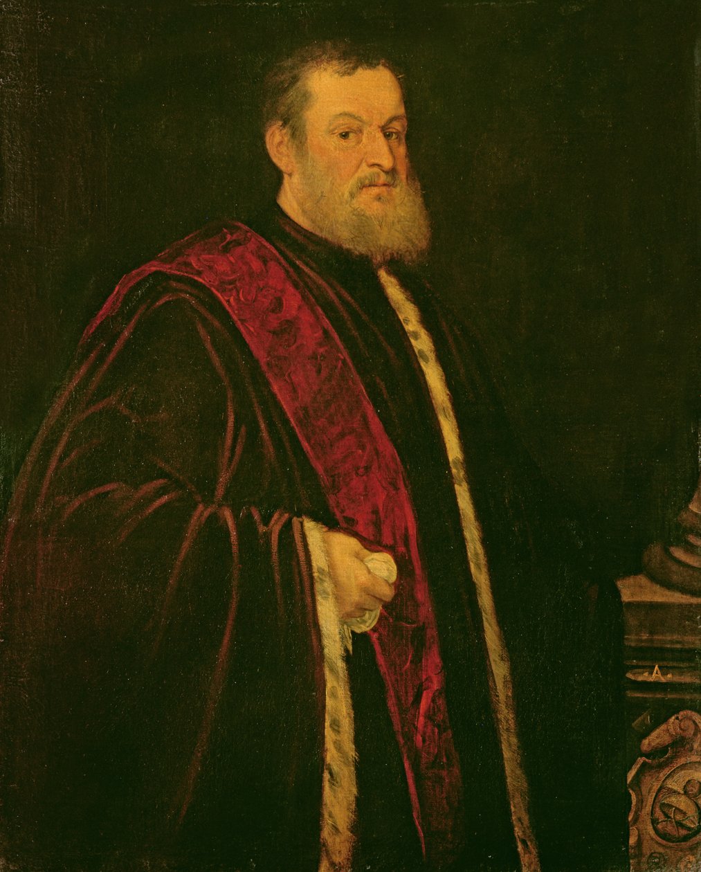 Retrato de Andrea Cappello de Jacopo Robusti Tintoretto