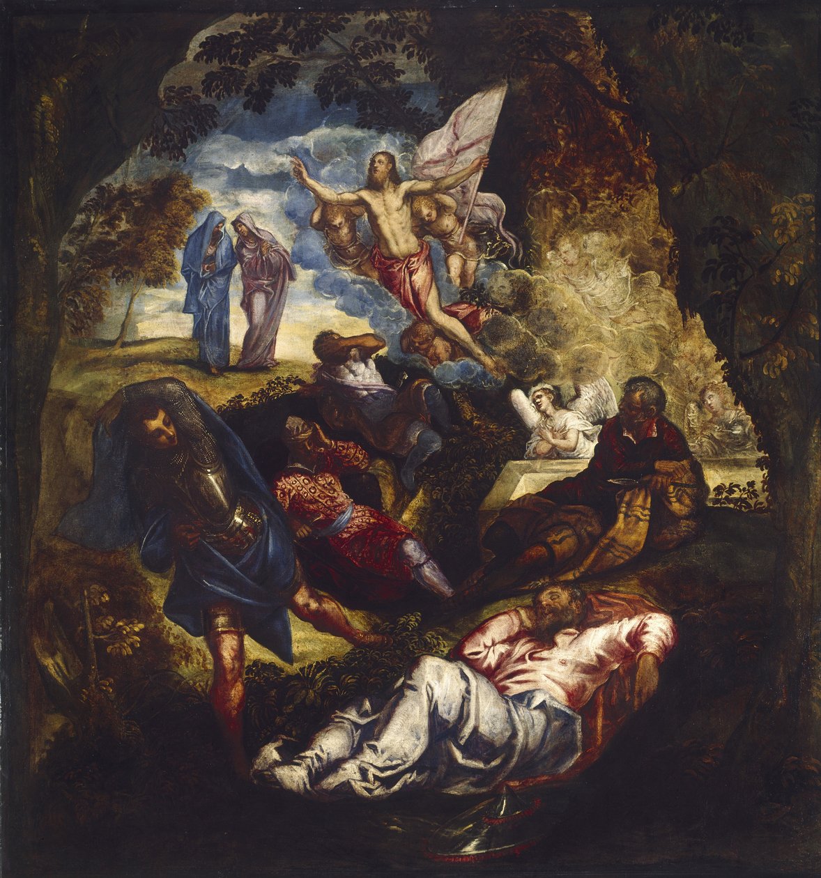 La Resurrección de Cristo de Jacopo Robusti Tintoretto
