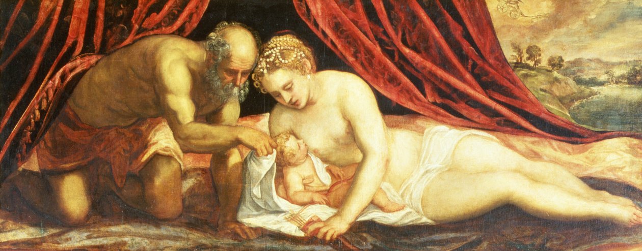 Venus, Vulcano y Cupido de Jacopo Robusti Tintoretto