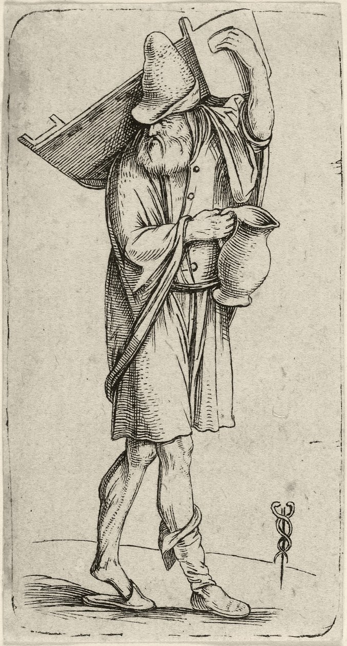 Hombre con cuna, c. 1501-1503 de Jacopo de Barbari