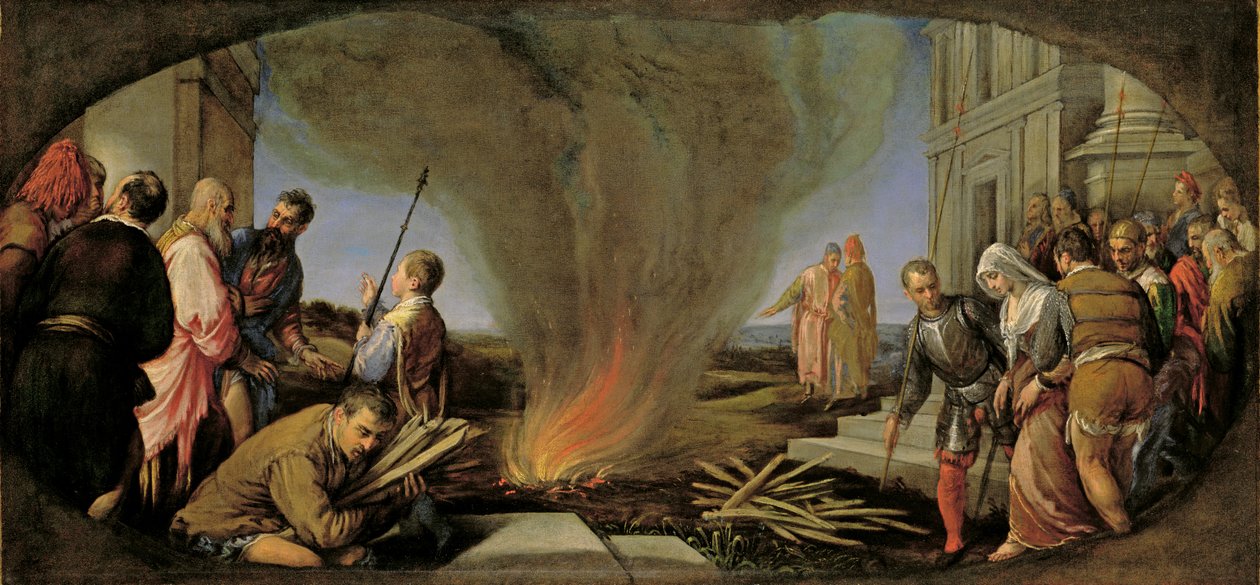 Tamar llevó a la Estaca de Jacopo (1510 92) Bassano