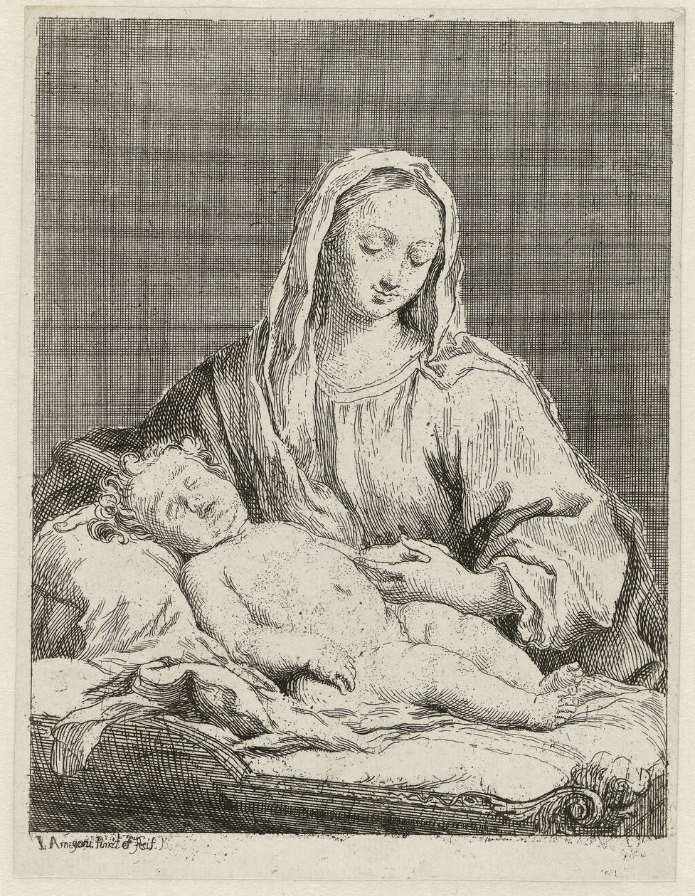 María con niño de Jacopo Amigoni