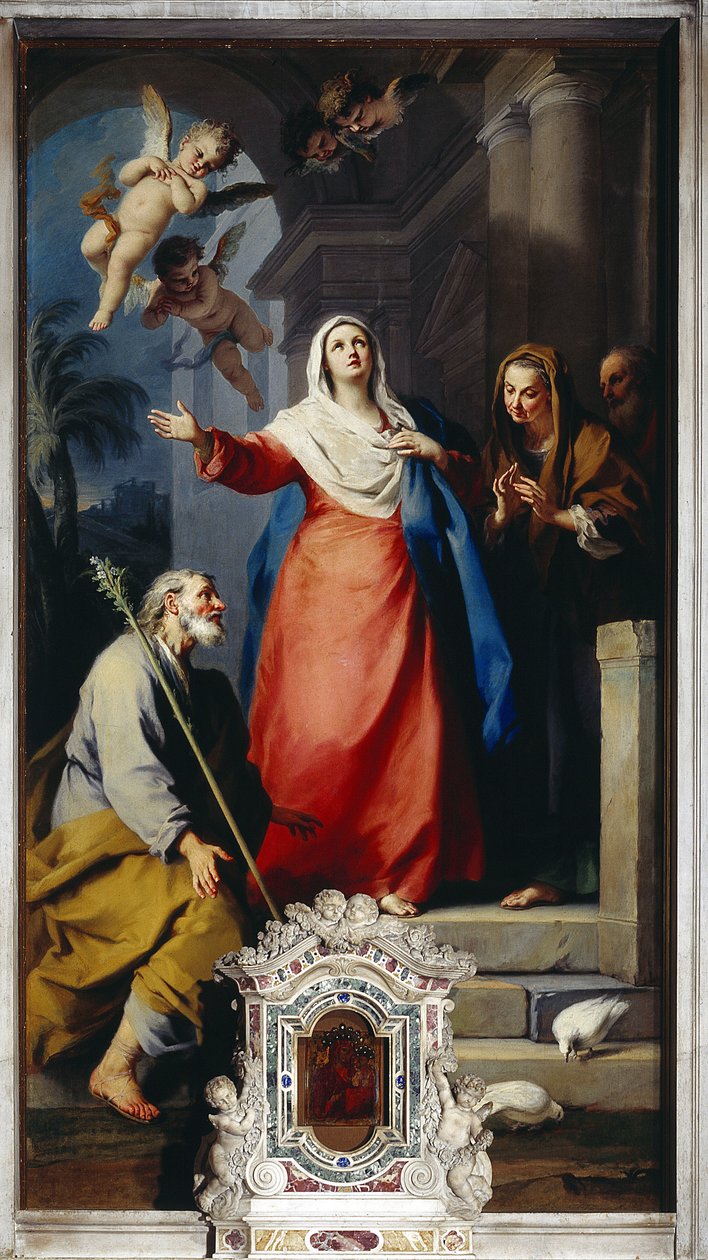 La Visitación de Jacopo Amigoni