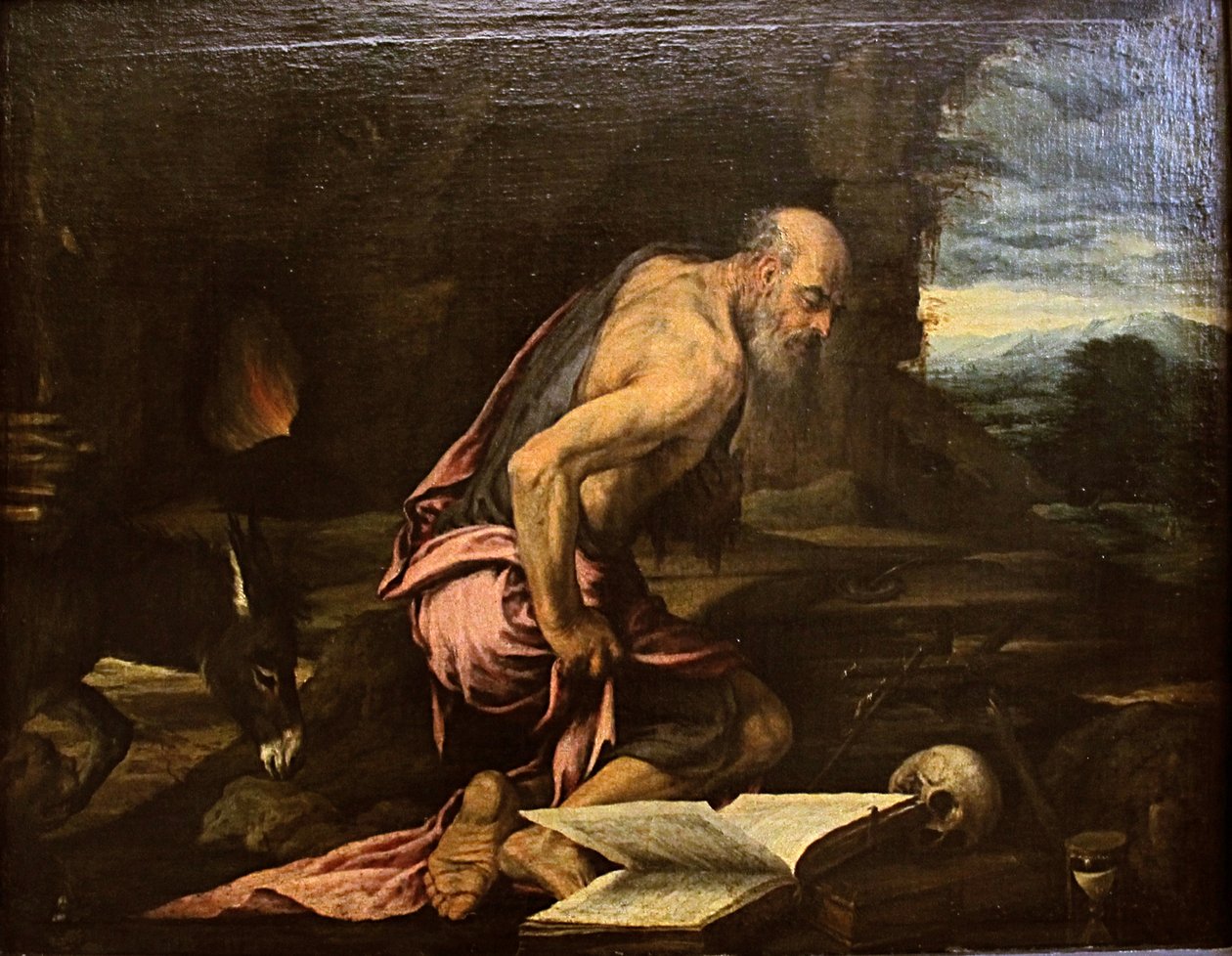 San Jerónimo penitente de Jacopo Bassano