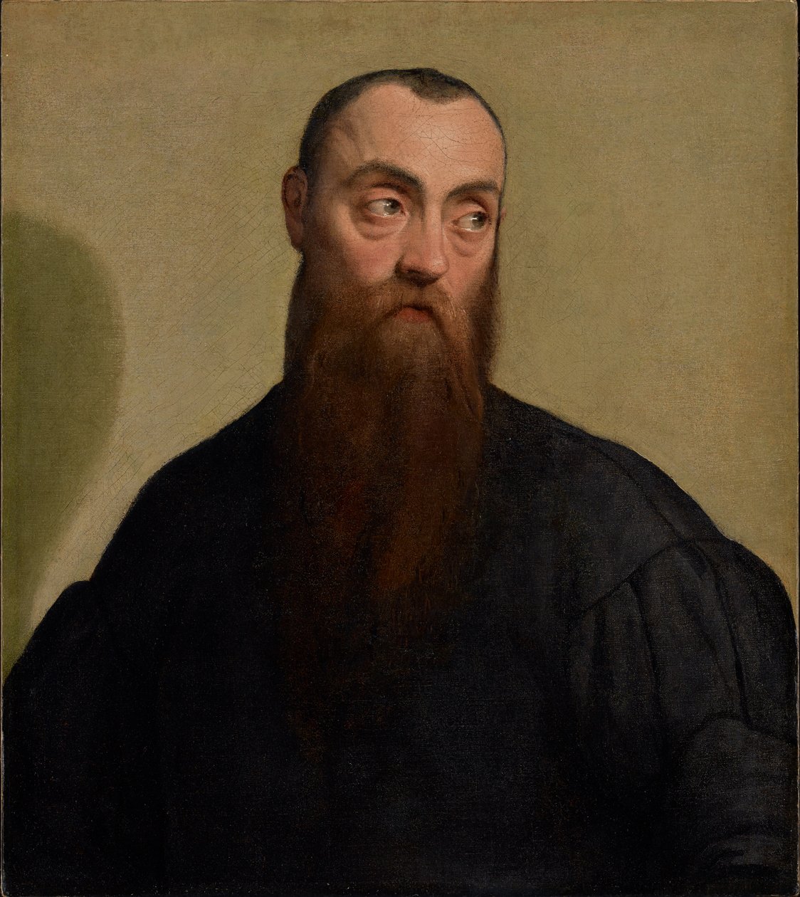 Retrato de un hombre barbudo de Jacopo Bassano