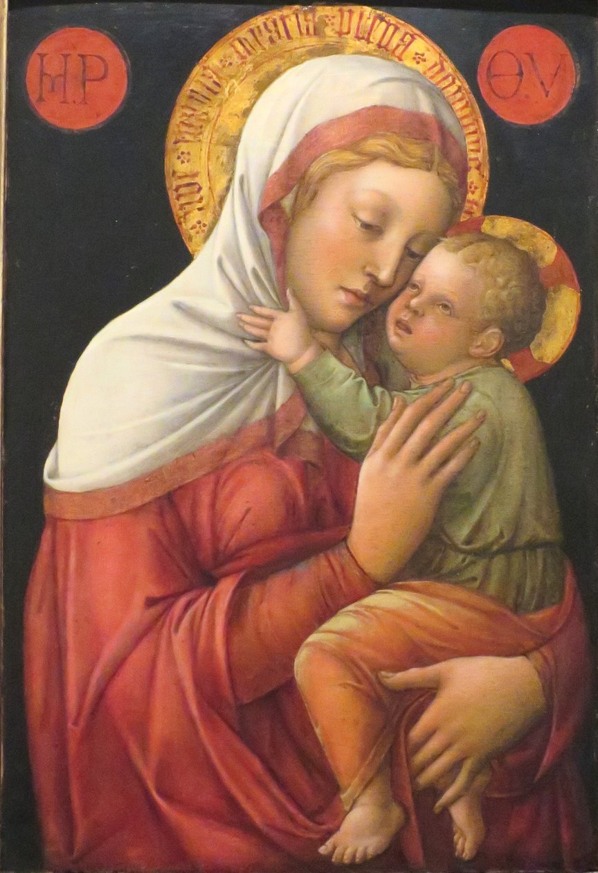 Virgen con el Niño de Jacopo Bellini