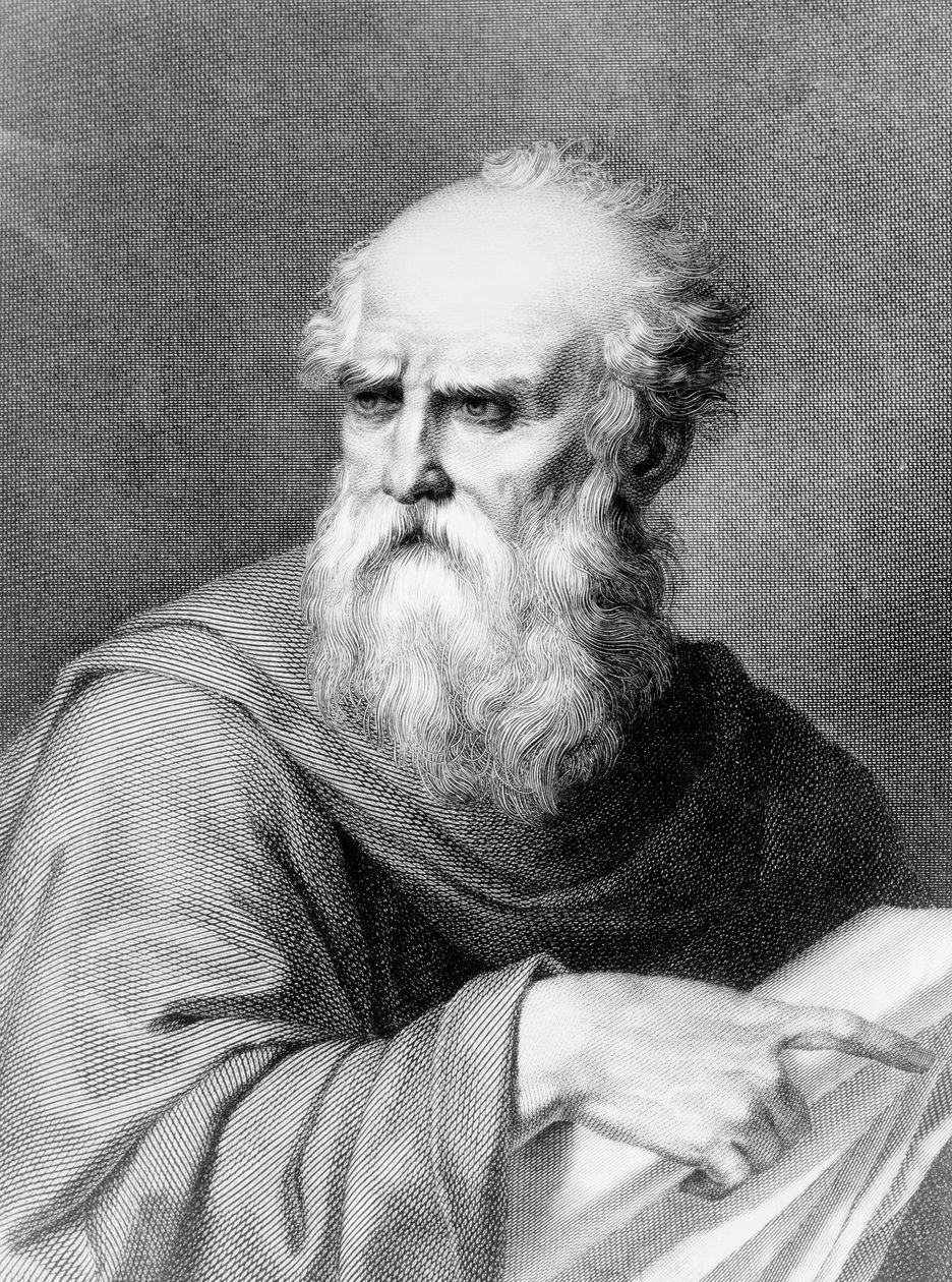 Retrato de Marco Vitruvio Polión conocido como Vitruvio de Jacopo Bernardi