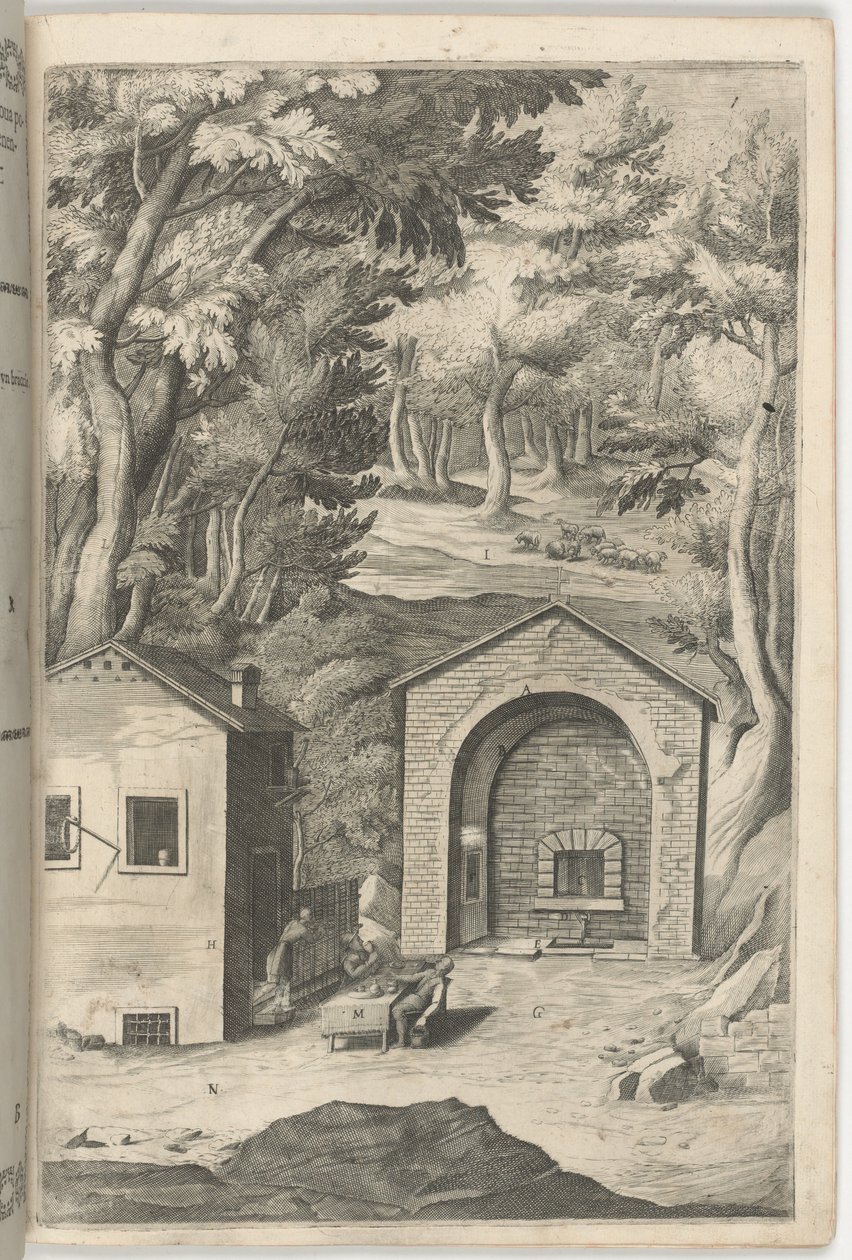 Fuente de San Francisco (Fonte di San Francesco) [lámina B] de Jacopo Ligozzi