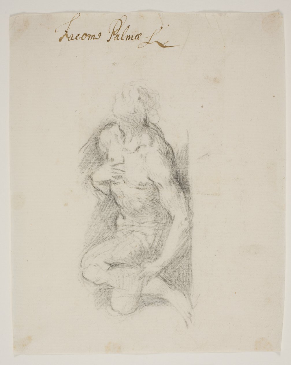 San Sebastián arrodillado de Jacopo Palma