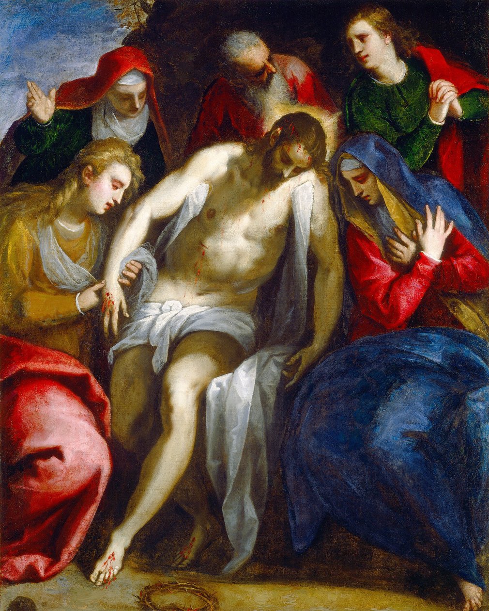 Lamentación de Jacopo Palma il Giovane