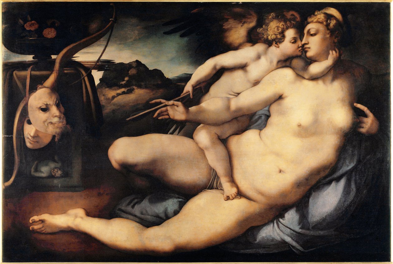 Venus y Cupido de Jacopo Pontormo