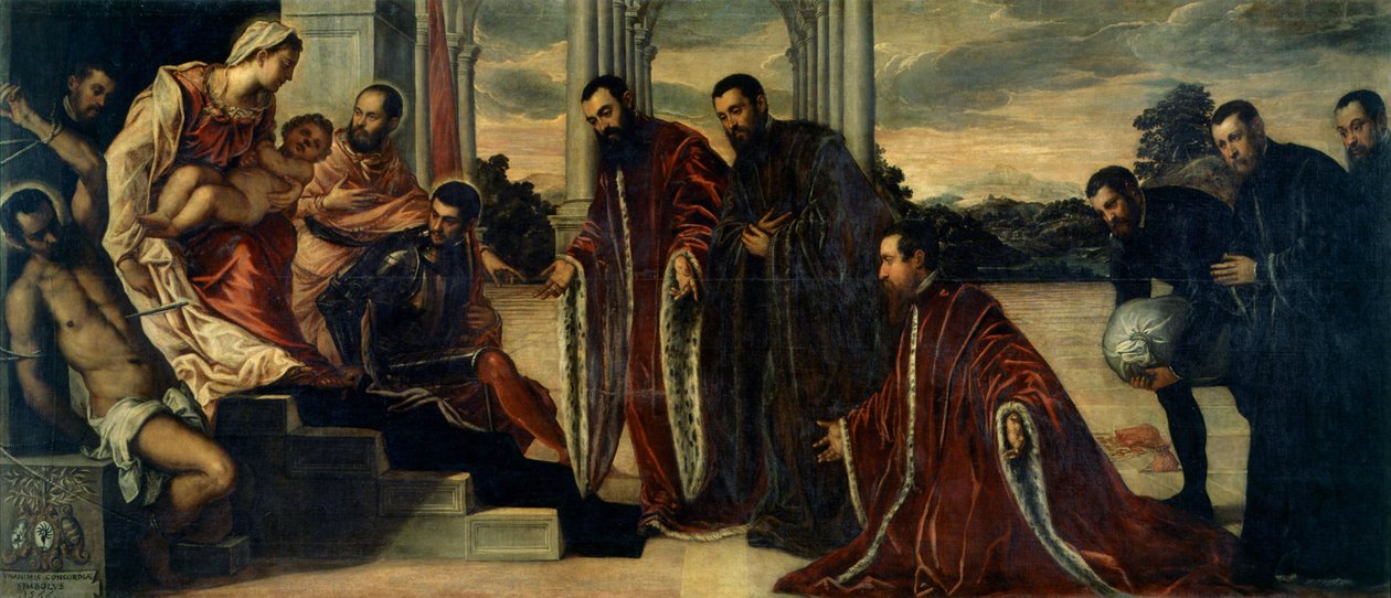 Madonna dei camerlenghi, ca 1567 de Jacopo Robusti Tintoretto