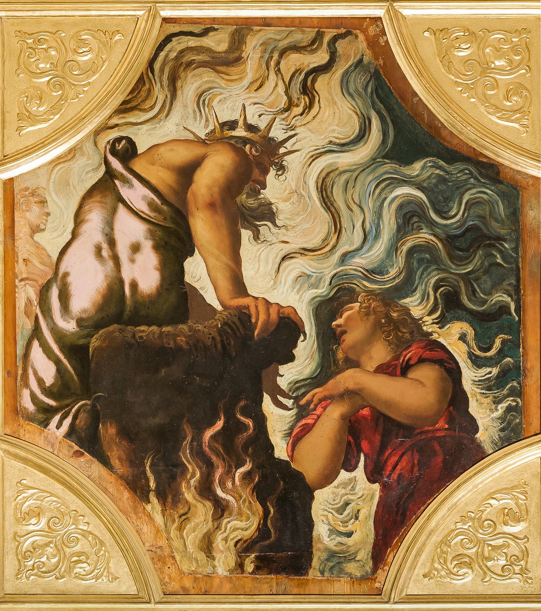 Orfeo implorando a Plutón (óleo sobre lienzo) de Jacopo Robusti Tintoretto