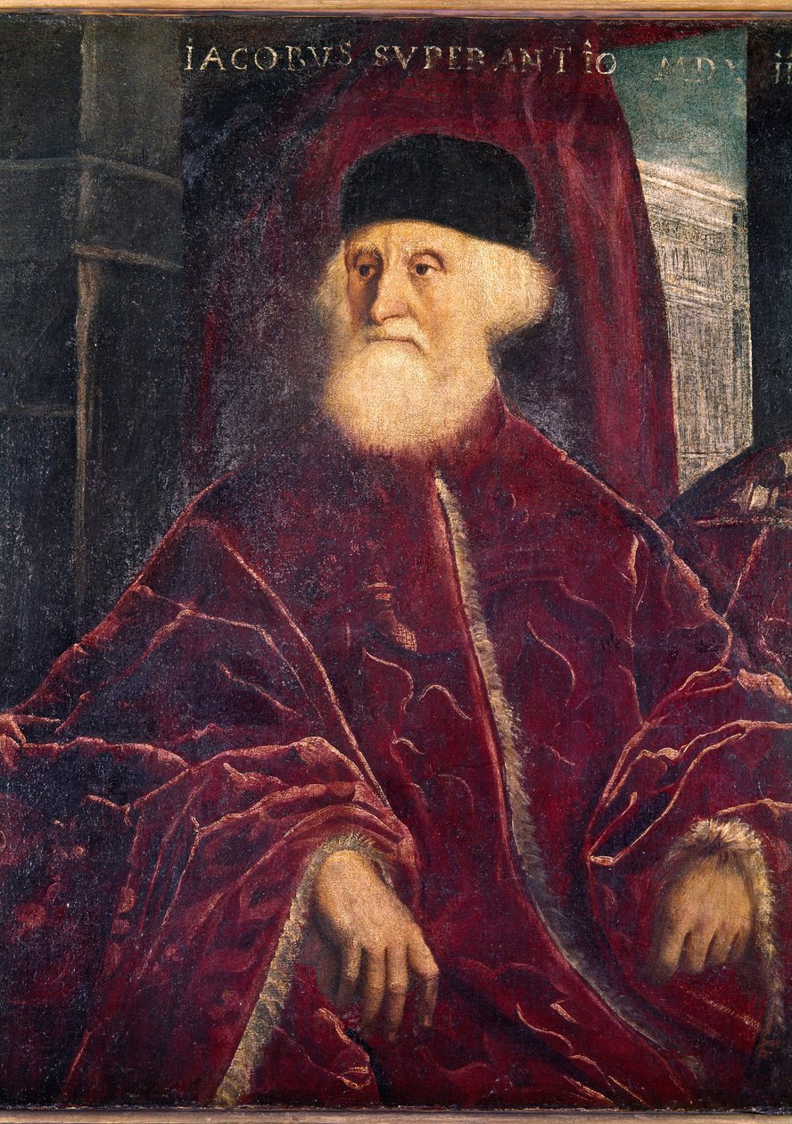 Retrato del Procurador Jacopo Soranzo (circa 1550) de Jacopo Robusti Tintoretto