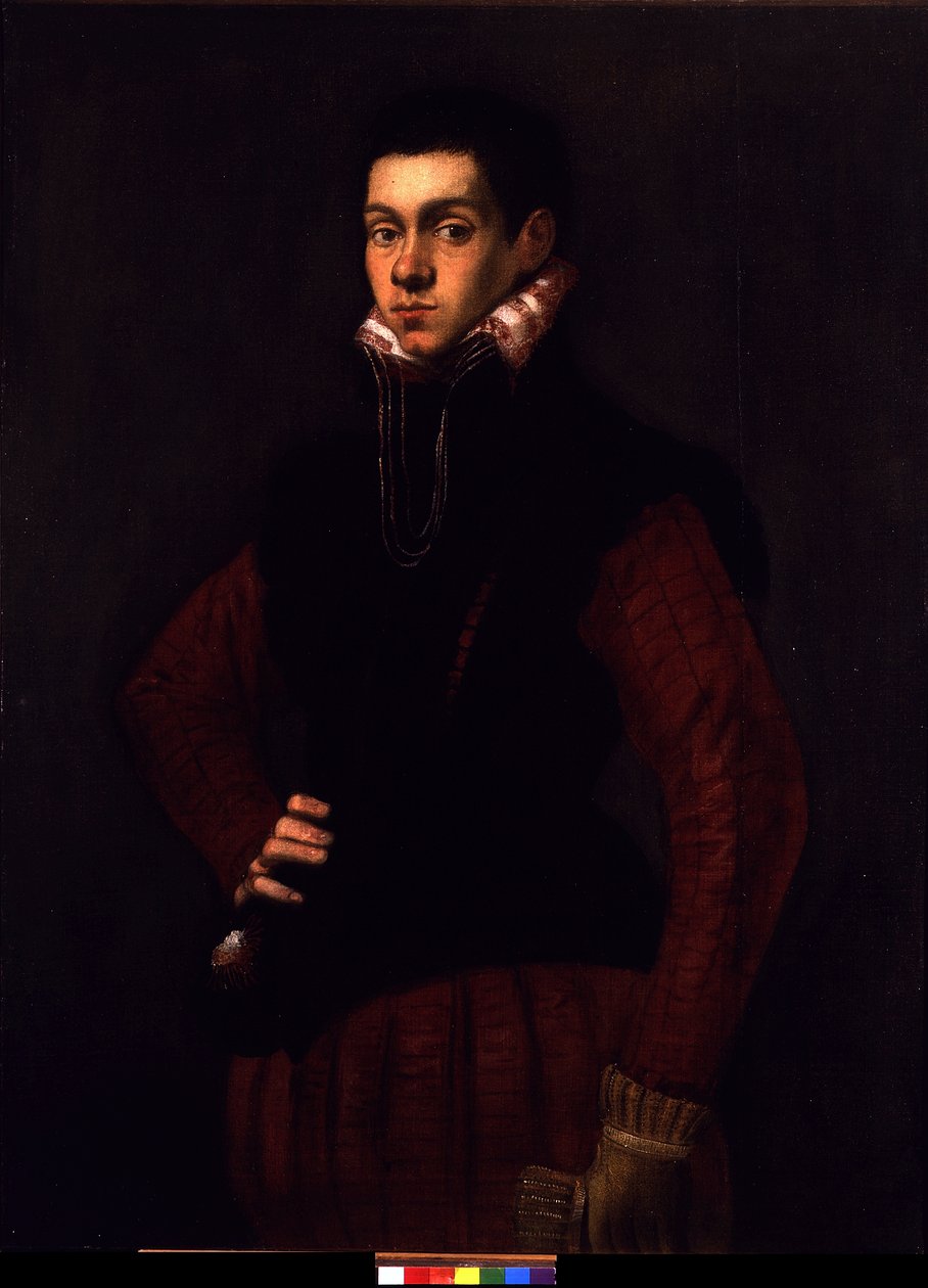 Retrato de un joven, c.1565 de Jacopo Robusti Tintoretto