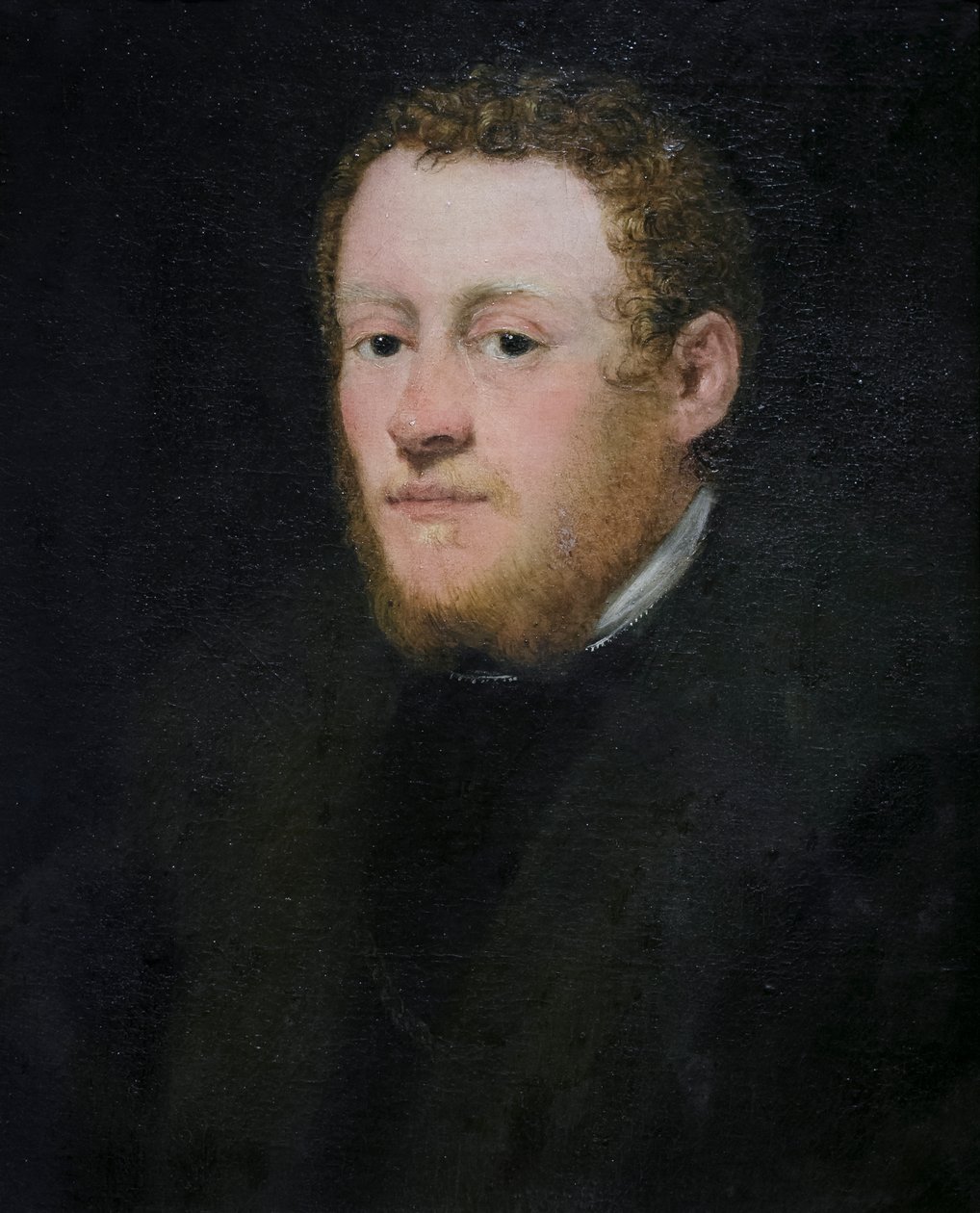 Retrato de un joven pelirrojo de Jacopo Robusti Tintoretto