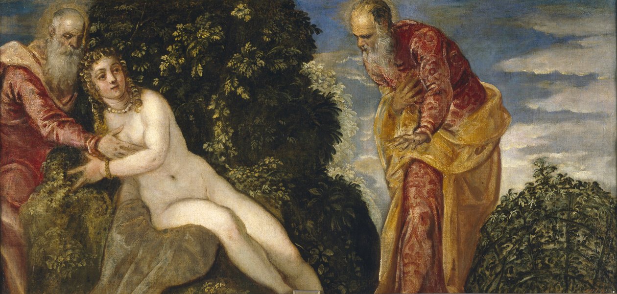 Susana y los Ancianos de Jacopo Robusti Tintoretto