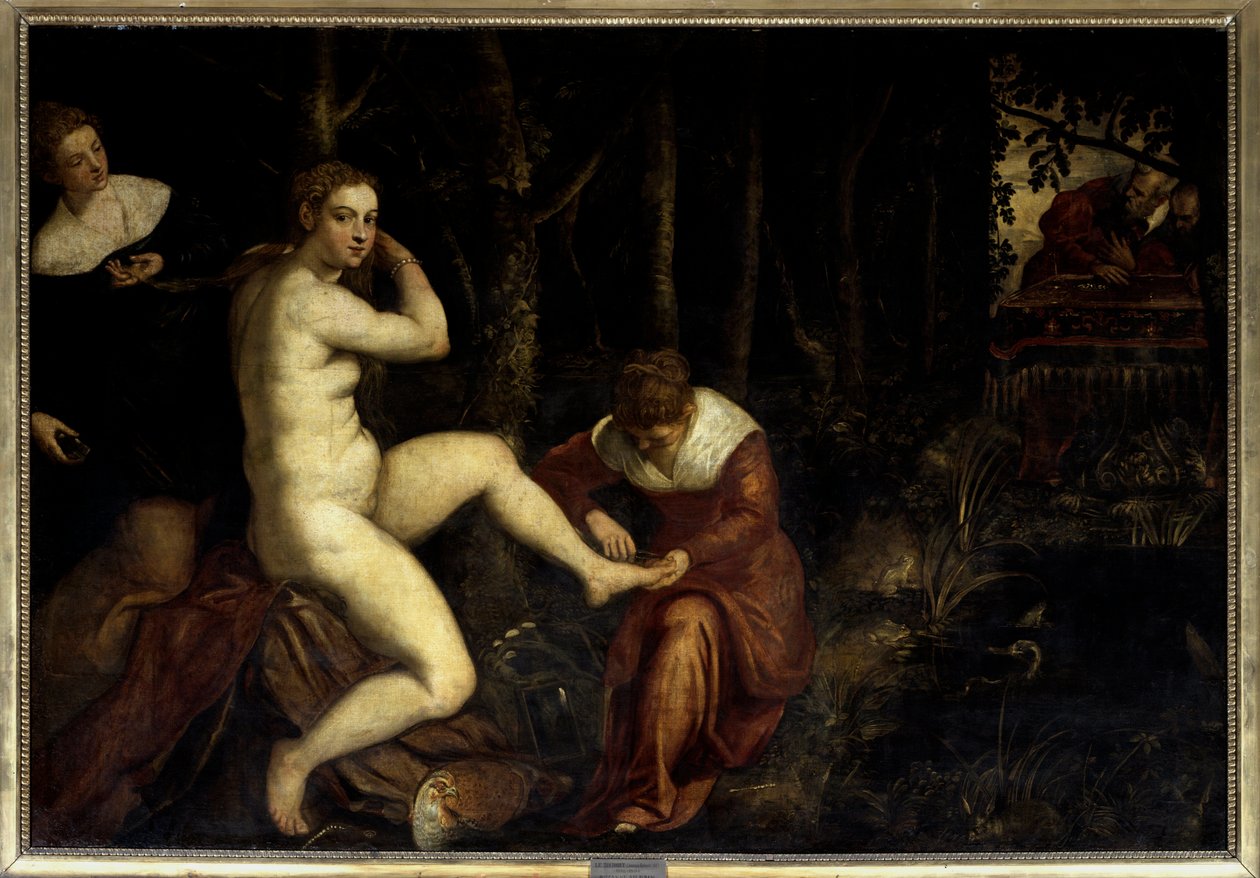 Susana en el baño de Jacopo Robusti Tintoretto
