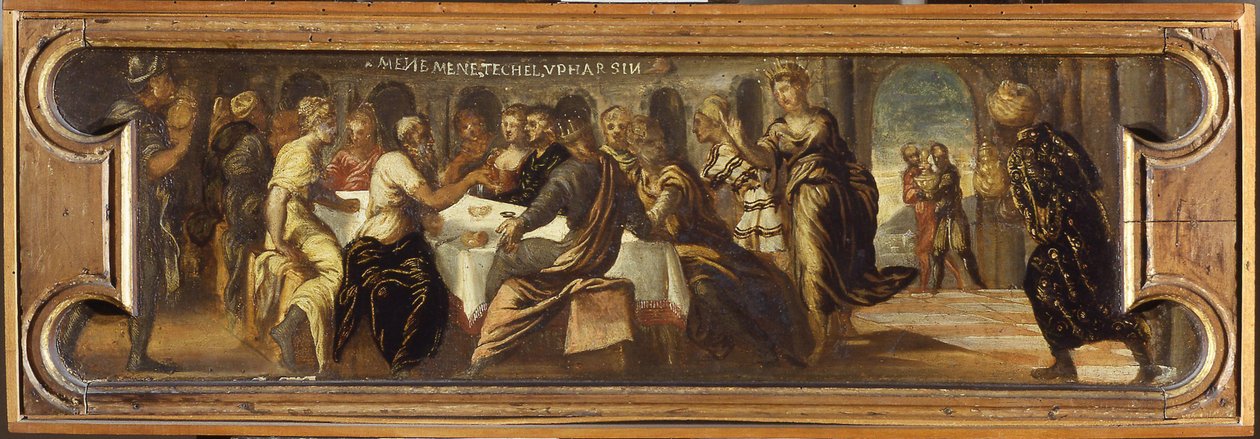 La Fiesta de Belsasar de Jacopo Robusti Tintoretto