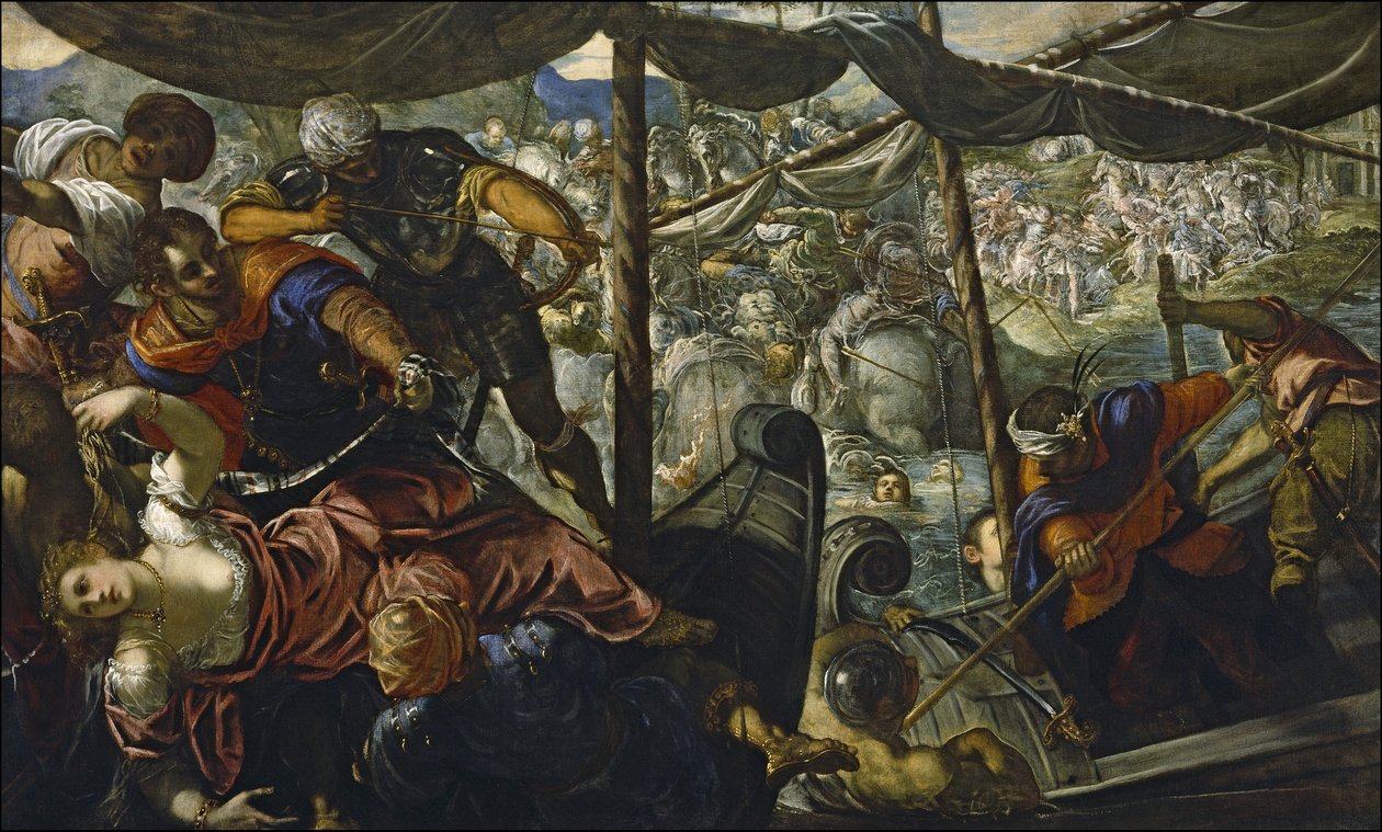 El Rapto de Helena, 1578 de Jacopo Robusti Tintoretto