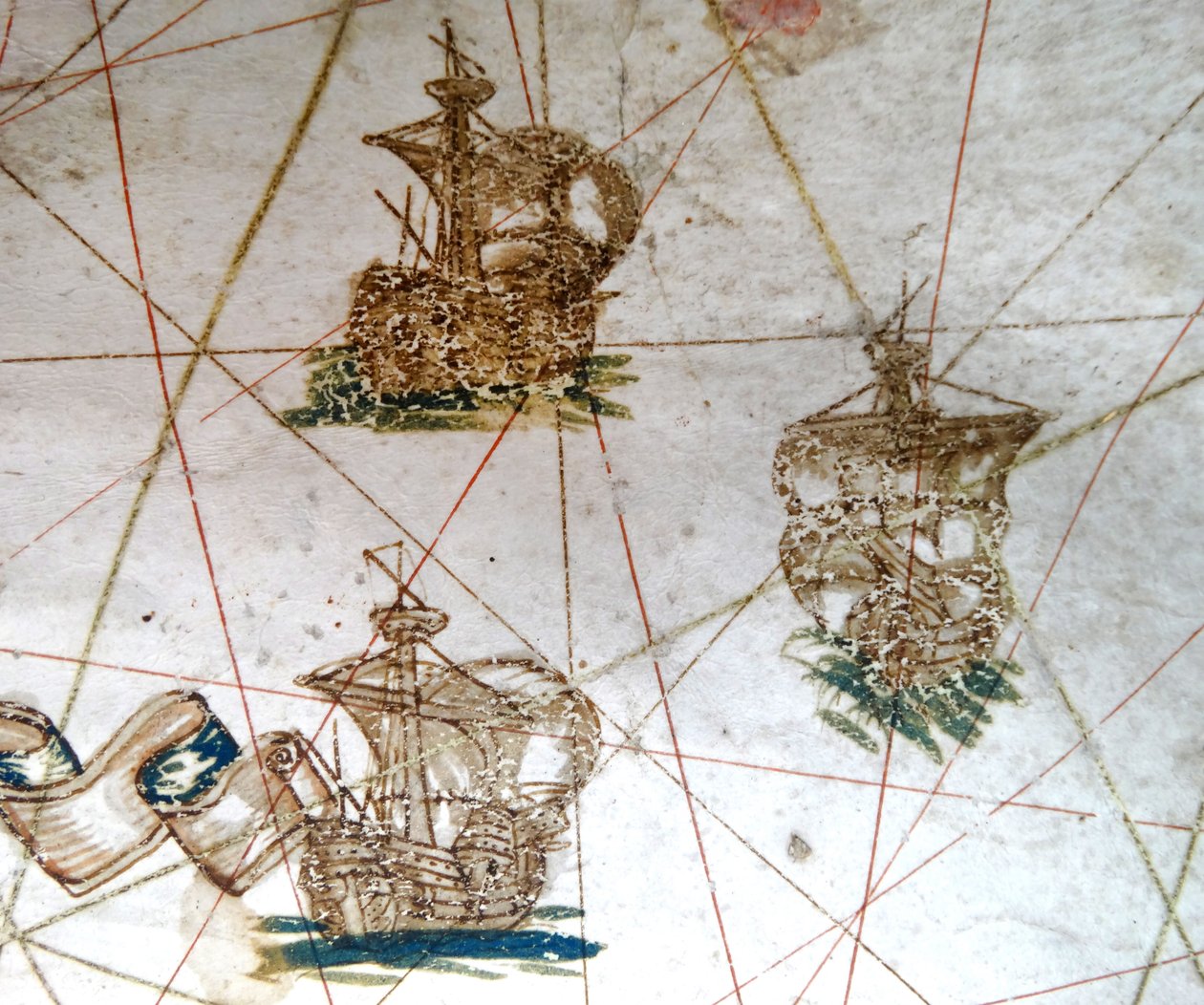 Mapa renacentista de Europa, Jacopo Russo (después) 1528 de Jacopo Russo