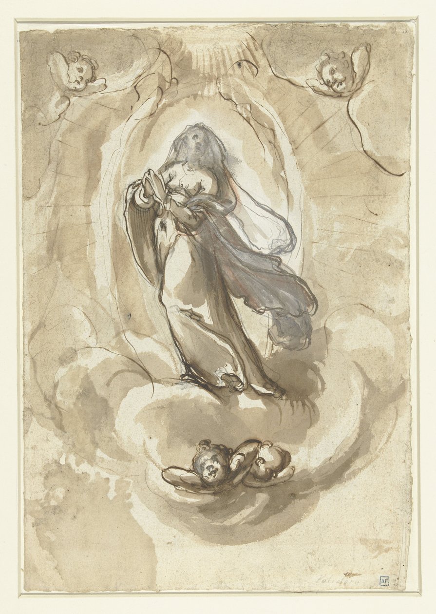 Alegoría de la Inmaculada Concepción de Jacopo da Empoli