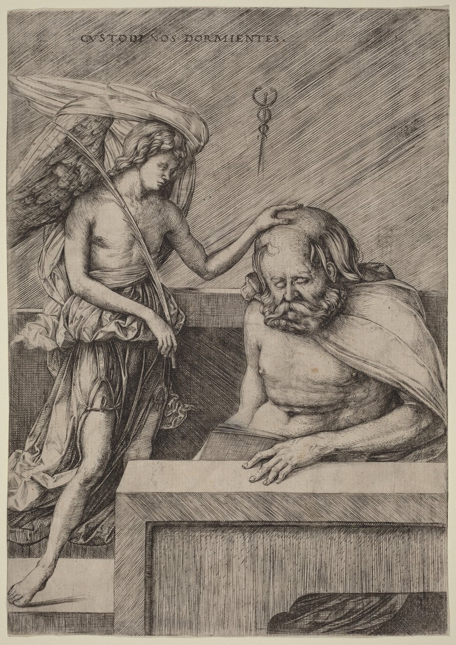Protégenos mientras dormimos (El ángel de la guarda) de Jacopo de