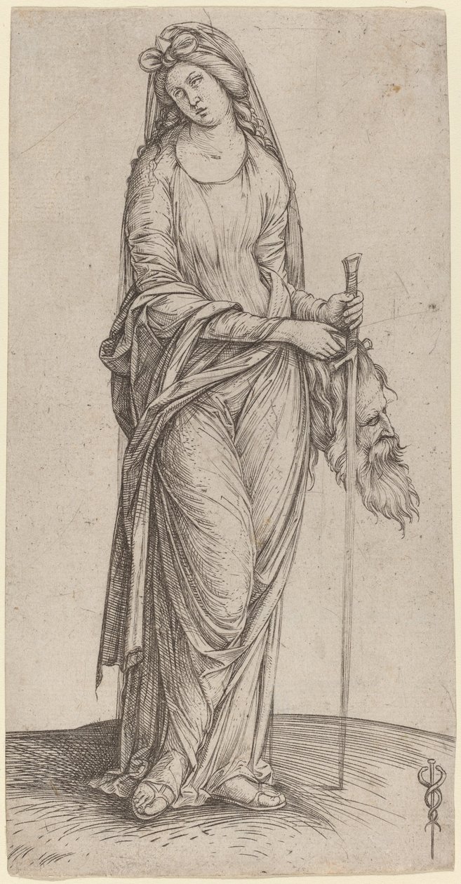 Judith sosteniendo la cabeza de Holofernes de Jacopo de Barbari