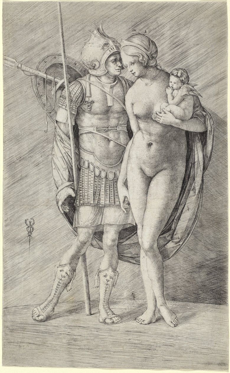 Marte y Venus de Jacopo de