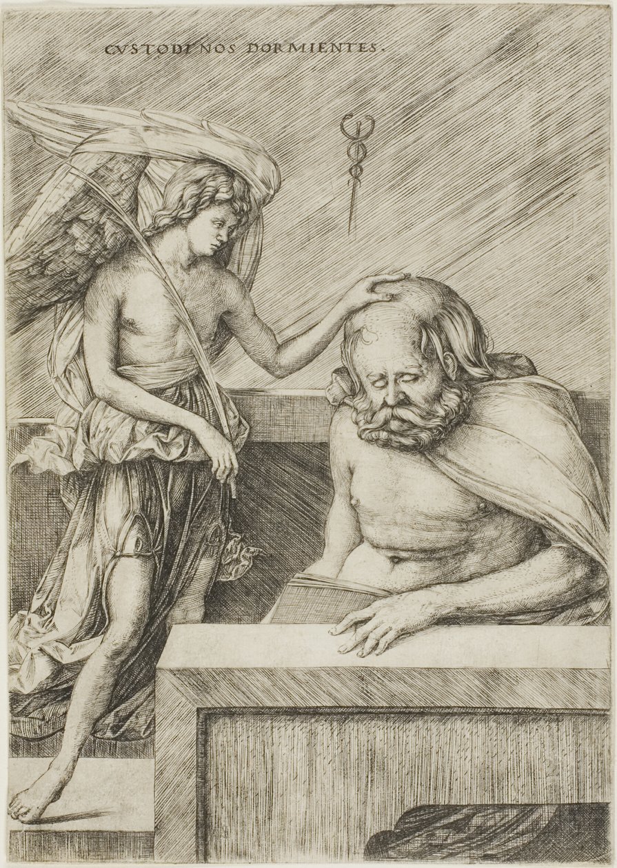 El ángel de la guarda de Jacopo de