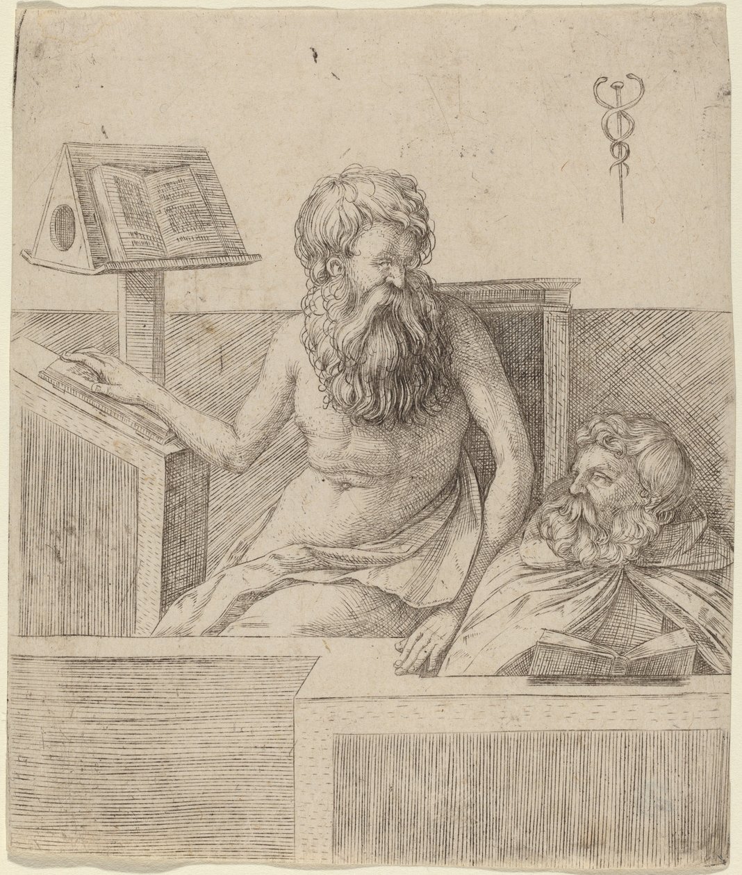 Dos filósofos, c. 1509 de Jacopo de Barbari