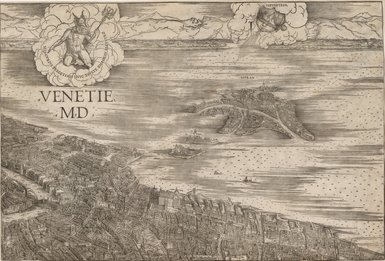 Vista de Venecia de Jacopo de