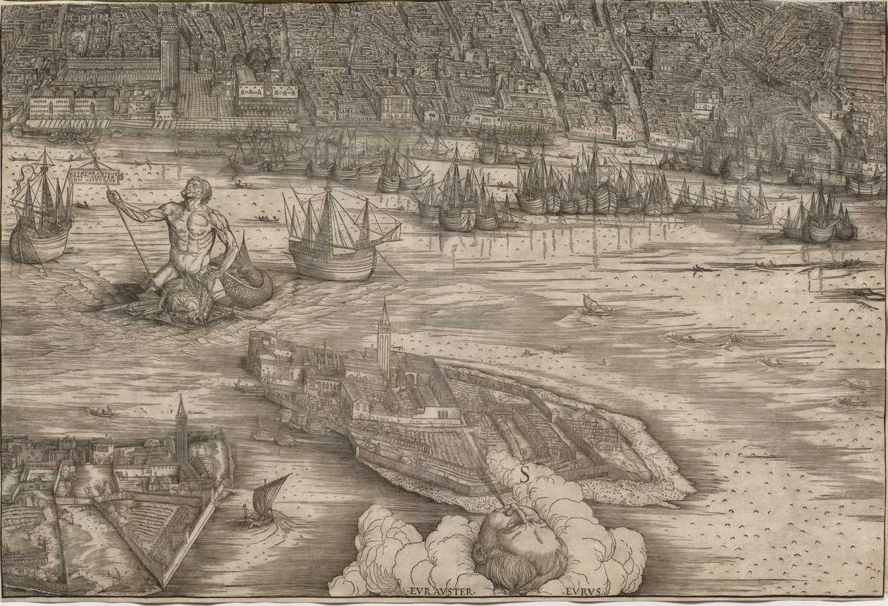 Vista de Venecia de Jacopo de