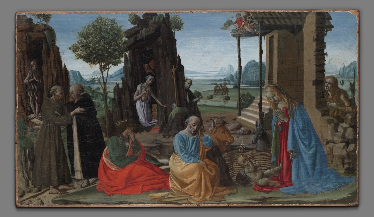 La Natividad mística de Jacopo del Sellaio