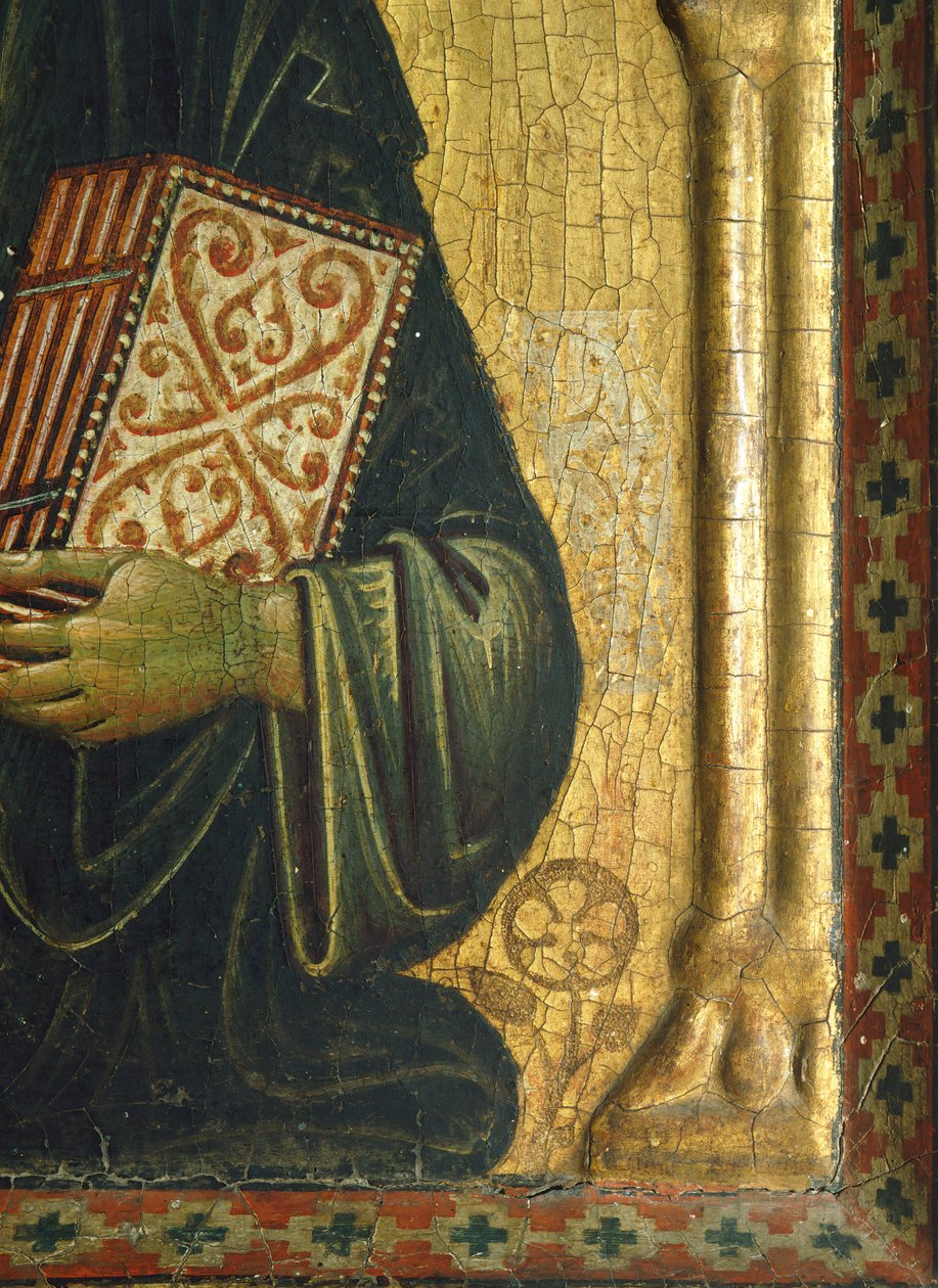 El Redentor con la Madonna y los Santos (detalle) de Jacopo di Meliore