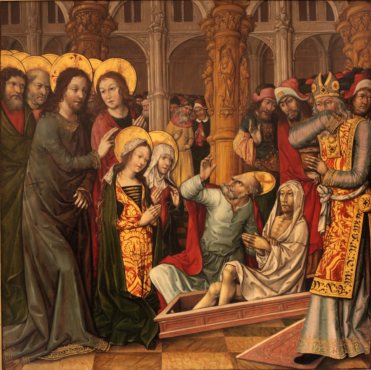 La resurrección de Lázaro de Jacquelin de Montluçon
