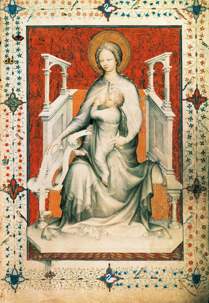 Virgen con el Niño de Jacquemart de Hesdin