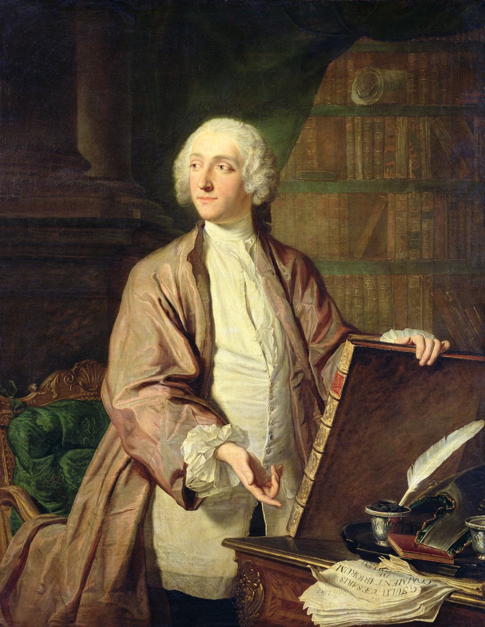 Victor Riquetti (1715-89), Marqués de Mirabeau, 1743 de Jacques Andre Joseph Camelot Aved