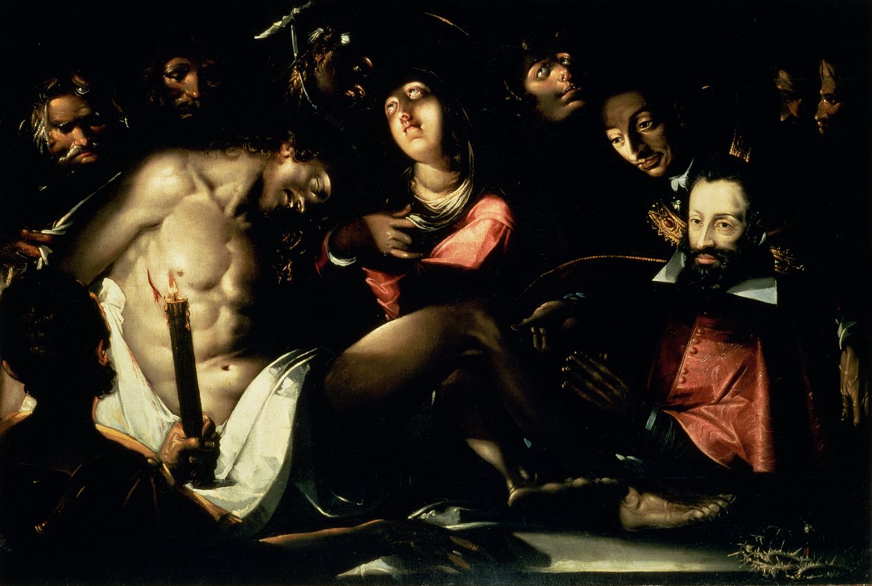 El lamento de Cristo, c.1616 de Jacques Bellange