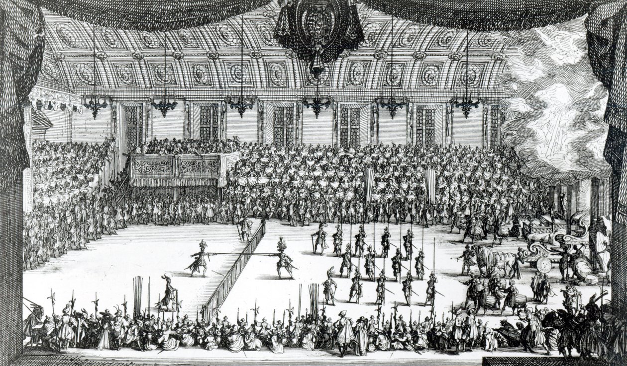 Combate en la Barrera de Jacques Callot