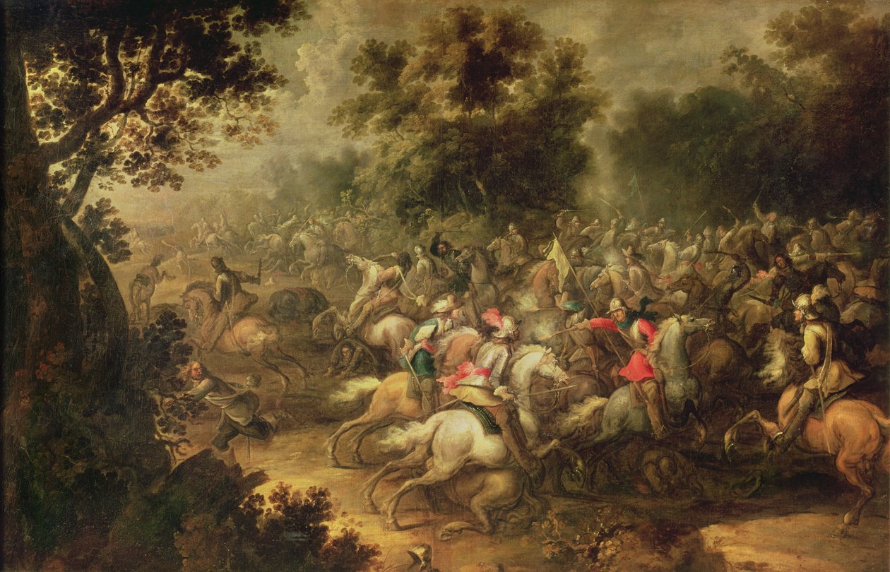 Batalla de los jinetes de Jacques Courtois