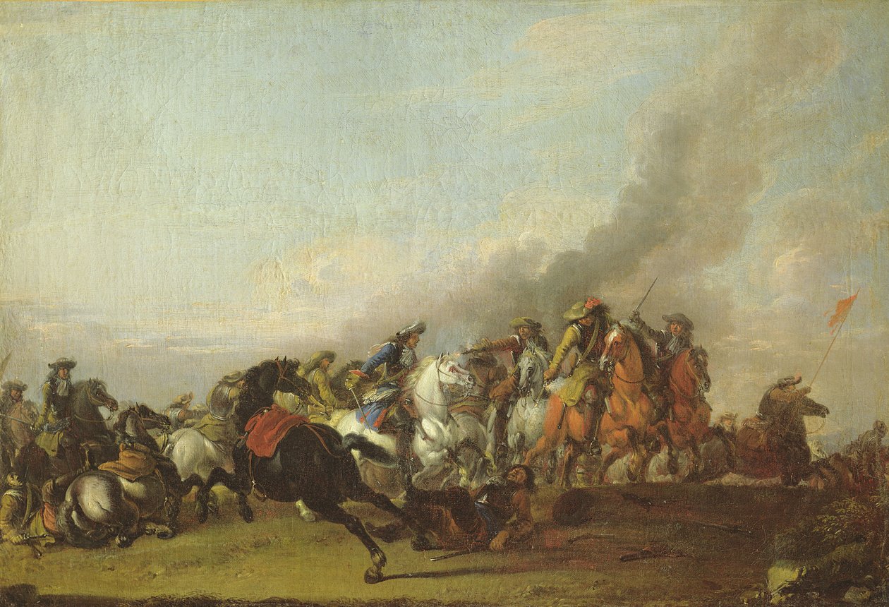 Colisión de la caballería de Jacques Courtois