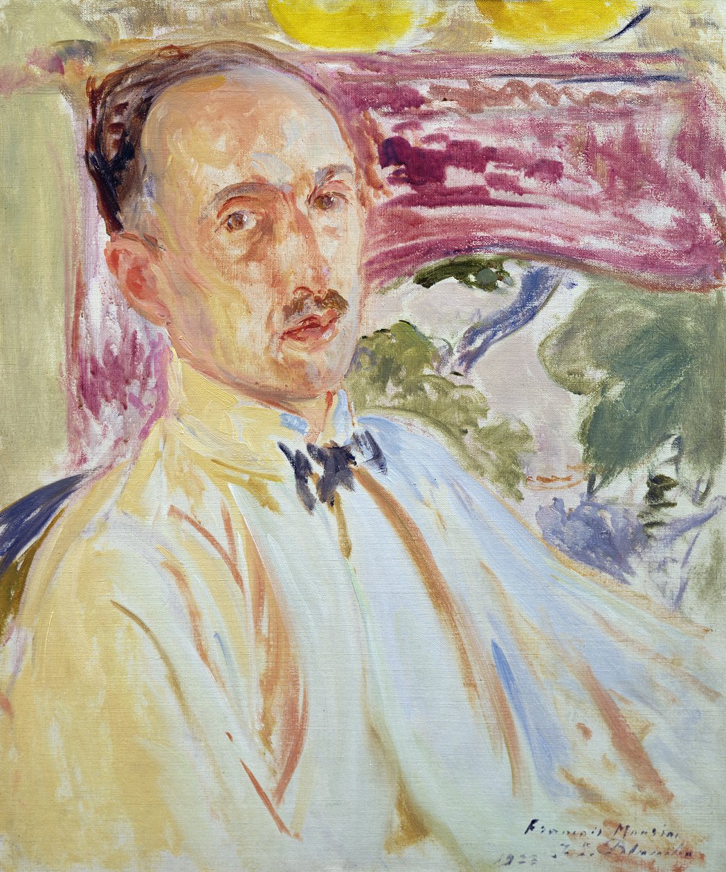 Estudio para un Retrato de François Mauriac, 1923 de Jacques Emile Blanche