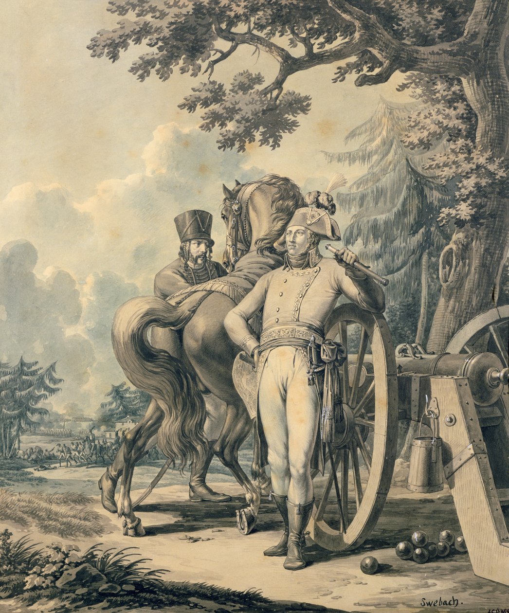 General Jean Victor Moreau (1763-1813) de Jacques Francois Joseph Swebach