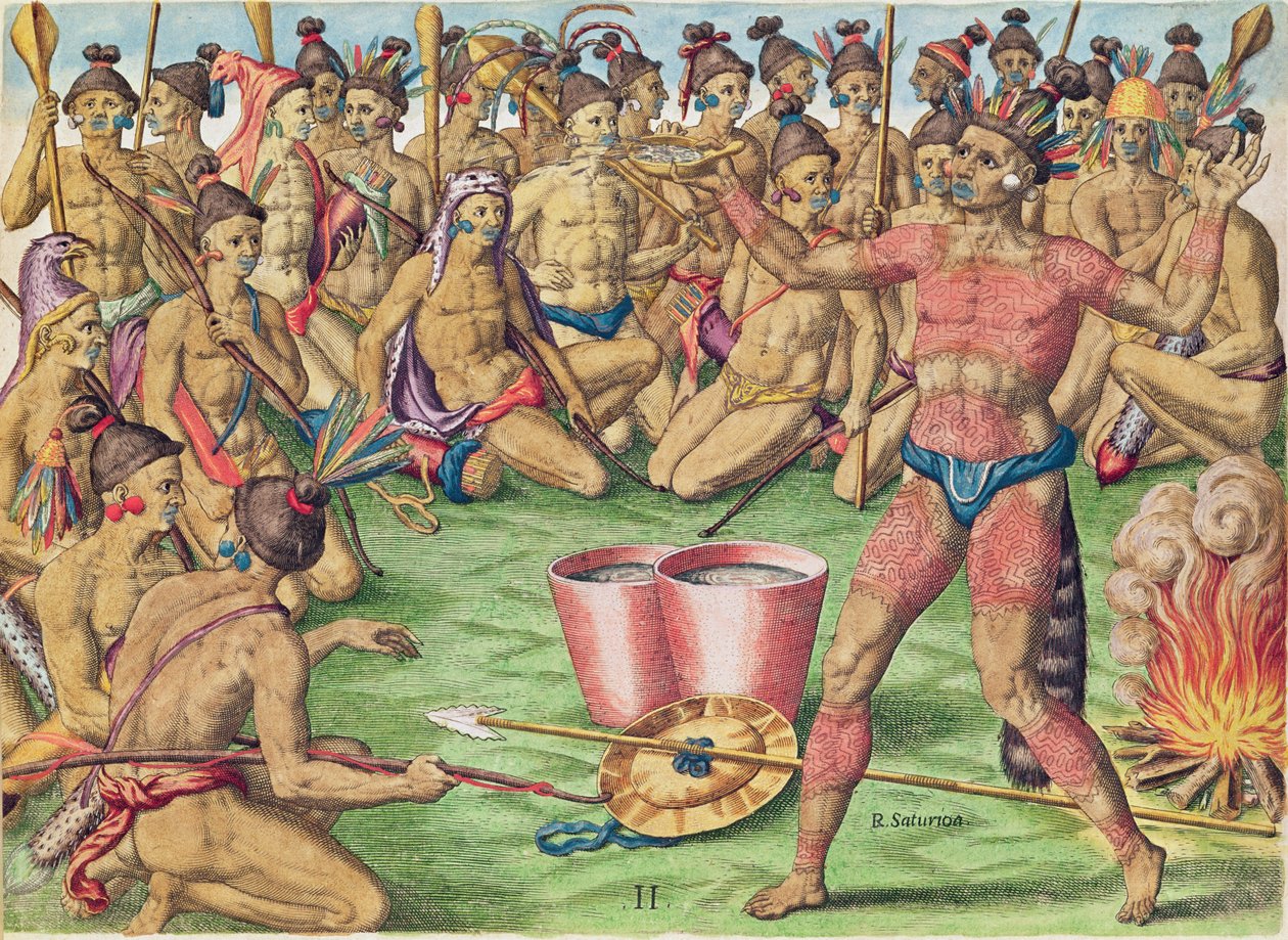 Satoutiona se prepara para la batalla, de 