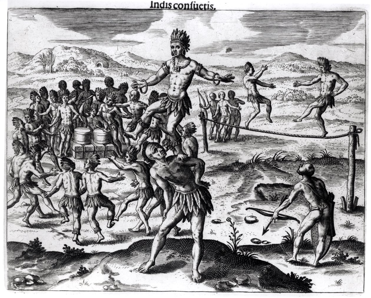 Varios juegos indios, de 