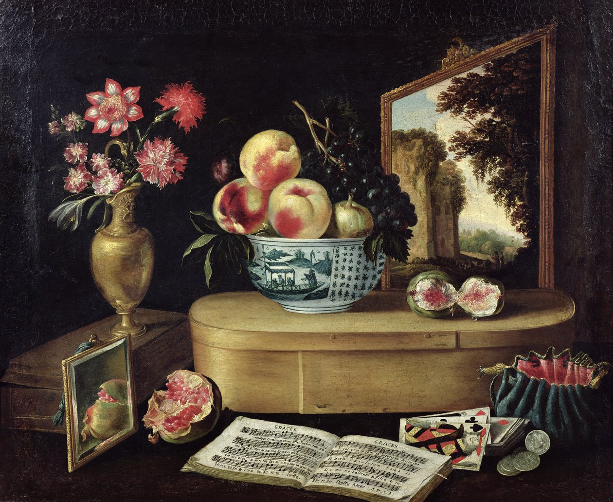 Los cinco sentidos, 1638 de Jacques Linard
